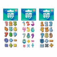 Naklejki Sticker BOO Cyferki mix. Wydawca: Sticker Boo. SmakLiter.pl Opakowanie Naklejki Sticker BOO Cyferki mix