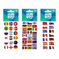 Naklejki Sticker BOO Flagi Państwa mix. Wydawca: Sticker Boo. SmakLiter.pl Opakowanie Naklejki Sticker BOO Flagi Państwa mix