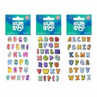 Naklejki Sticker BOO Literki mix. Wydawca: Sticker Boo. SmakLiter.pl Opakowanie Naklejki Sticker BOO Literki mix