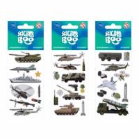 Naklejki Sticker BOO Militari mix. Wydawca: Sticker Boo. SmakLiter.pl Opakowanie Naklejki Sticker BOO Militari mix