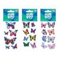 Naklejki Sticker BOO Motyle mix. Wydawca: Sticker Boo. SmakLiter.pl Opakowanie Naklejki Sticker BOO Motyle mix