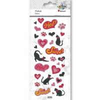 Opakowanie Naklejki wypukłe miękkie 31szt