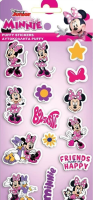 Naklejki wypukłe Minnie. Wydawca: Diakakis. SmakLiter.pl Opakowanie Naklejki wypukłe Minnie