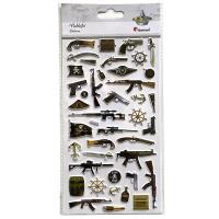 Opakowanie Naklejki wypukłe mix 41szt