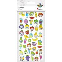 Opakowanie Naklejki wypukłe mix 44szt