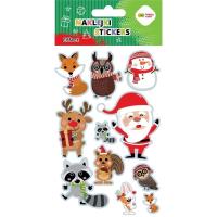 Naklejki Xmas animals 10x20cm HAPPY COLOR. Wydawca: GDD. SmakLiter.pl Opakowanie Naklejki Xmas animals 10x20cm HAPPY COLOR