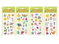 Opakowanie Naklejki  żelowe na jajka 9x19cm 1szt.mix