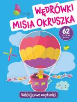 Okładka książki Naklejkowe czytanki. Wędrówki Misia Okruszka