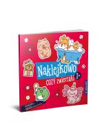 Okładka książki Naklejkowo Kids 3 + Cozy zwierzaki