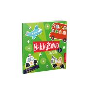 Okładka książki Naklejkowo kids 3 + Pojazdy