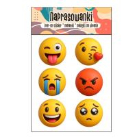 Opakowanie Naprasowanki Emotki Emoji Emocje