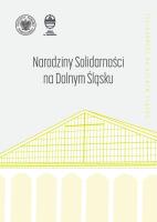 Okładka książki Narodziny ''Solidarności'' na Dolnym Śląsku