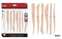 Opakowanie Narzędzia do rzeźbienia 6szt drewniane