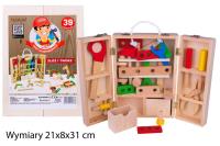 Narzędzia drewniane w skrzynce. Wydawca: Norimpex. SmakLiter.pl Opakowanie Narzędzia drewniane w skrzynce