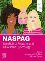 Okładka książki NASPAG Essentials Of Pediatric And Adolescent Gynecology
