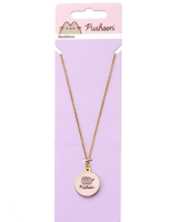 Naszyjnik łososiowy. Wydawca: Pusheen. SmakLiter.pl Opakowanie Naszyjnik łososiowy