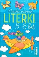 Nauka pisania. Literki 5-6 lat. Autor:   Praca zbiorowa. SmakLiter.pl Okładka książki Nauka pisania. Literki 5-6 lat