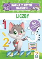 Okładka książki Nauka z kotem Maćkiem. Liczby