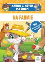 Okładka książki Nauka z kotem Maćkiem. Na farmie