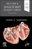 Okładka książki Netter's Anatomy Flash Cards