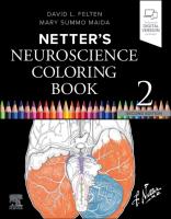 Okładka książki Netter's Neuroscience Coloring Book