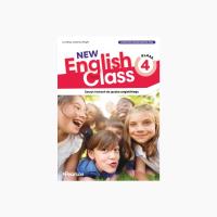 Opakowanie New English Class. Język angielski Zeszyt ćwiczeń z dostępem online klasa 4 szkoła podstawowa