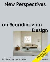 Okładka książki New Perspectives on Scandinavian Design