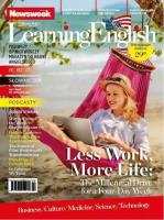 Okładka książki Newsweek Learning English 3/2024 Less Work...