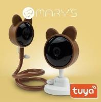 Niania kamera elektroniczna Miś brązowy WiFi TUYA. Wydawca: Mary's. SmakLiter.pl Opakowanie Niania kamera elektroniczna Miś brązowy WiFi TUYA