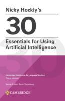 Nicky Hockly's 30 Essentials for Using Artificial Intelligence. Autor: Nicky Hockly. SmakLiter.pl Okładka książki Nicky Hockly's 30 Essentials for Using Artificial Intelligence