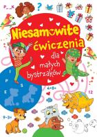 Niesamowite ćwiczenia dla małych bystrzaków. Czerwona. Autor: Opracowanie zbiorowe. SmakLiter.pl Okładka książki Niesamowite ćwiczenia dla małych bystrzaków. Czerwona