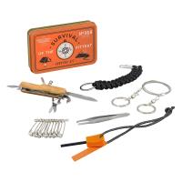 Niezbędnik kempingowy Survival Kit w puszce. Wydawca: Gentlemen's Hardware. SmakLiter.pl Opakowanie Niezbędnik kempingowy Survival Kit w puszce