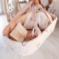 Opakowanie Nosidło z poduszką i akcesoriami dla lalki do 35cm