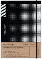 Opakowanie Notatnik A5/80K Off-black Dot Plus