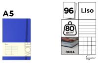 Opakowanie Notatnik A5/96K indygo MIX