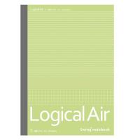 Opakowanie Notatnik A5 Logical Air w kratkę zielony