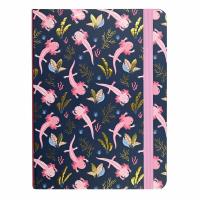 Notatnik midi Aksolotle. Wydawca: Peter Pauper Press. SmakLiter.pl Opakowanie Notatnik midi Aksolotle