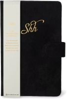 Notatnik mini na hasła Shh. Wydawca: Designworks Ink. SmakLiter.pl Opakowanie Notatnik mini na hasła Shh
