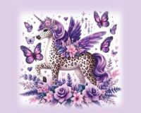 Opakowanie Notatnik ozdobny 100x100 48 stron gładki TW Jednorożec