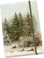 Notatnik ozdobny A5 STNOTE 144 Zimowy las. Wydawca: Skona Ting. SmakLiter.pl Opakowanie Notatnik ozdobny A5 STNOTE 144 Zimowy las