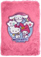 Notatnik pluszowy Hello Kitty HK50186. Wydawca: Kids Euroswan. SmakLiter.pl Opakowanie Notatnik pluszowy Hello Kitty HK50186