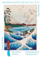 Opakowanie Notatnik quatro linia TW Morze w Satta Utagawa