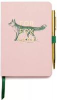 Notatnik z długopisem For Fox Sake. Wydawca: Designworks Ink. SmakLiter.pl Opakowanie Notatnik z długopisem For Fox Sake
