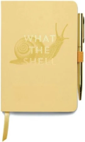 Notatnik z długopisem What The Shell. Wydawca: Designworks Ink. SmakLiter.pl Opakowanie Notatnik z długopisem What The Shell