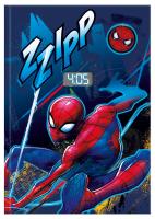 Notatnik z zegarkiem LCD Spiderman SPD7049. Wydawca: Kids Euroswan. SmakLiter.pl Opakowanie Notatnik z zegarkiem LCD Spiderman SPD7049