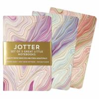 Notatniki Jotter Agat 9x14cm (3szt). Wydawca: Peter Pauper Press. SmakLiter.pl Opakowanie Notatniki Jotter Agat 9x14cm (3szt)