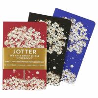 Notatniki Jotter Spadające Kwiaty 9x14cm (3szt). Wydawca: Peter Pauper Press. SmakLiter.pl Opakowanie Notatniki Jotter Spadające Kwiaty 9x14cm (3szt)