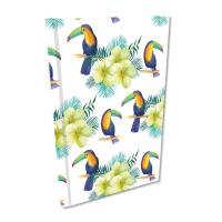 Notes A5 kratka Soft Touch Egzotyczne Tukany. Wydawca: EV-Corp. SmakLiter.pl Opakowanie Notes A5 kratka Soft Touch Egzotyczne Tukany