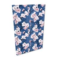 Notes A5 kratka Soft Touch Kwiat Wiśni. Wydawca: EV-Corp. SmakLiter.pl Opakowanie Notes A5 kratka Soft Touch Kwiat Wiśni