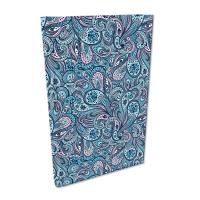 Notes A5 kratka Soft Touch Paisley Turkus. Wydawca: EV-Corp. SmakLiter.pl Opakowanie Notes A5 kratka Soft Touch Paisley Turkus